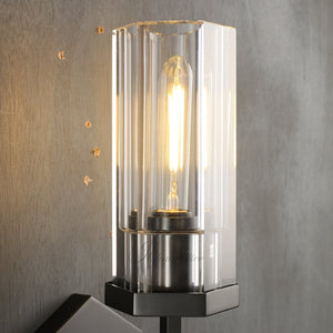 Lambel Hexagonal Wall Sconce 14"19"