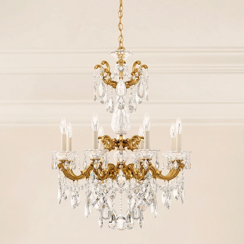 Aria 5007 La Scala 8-lt 25" Chandelier