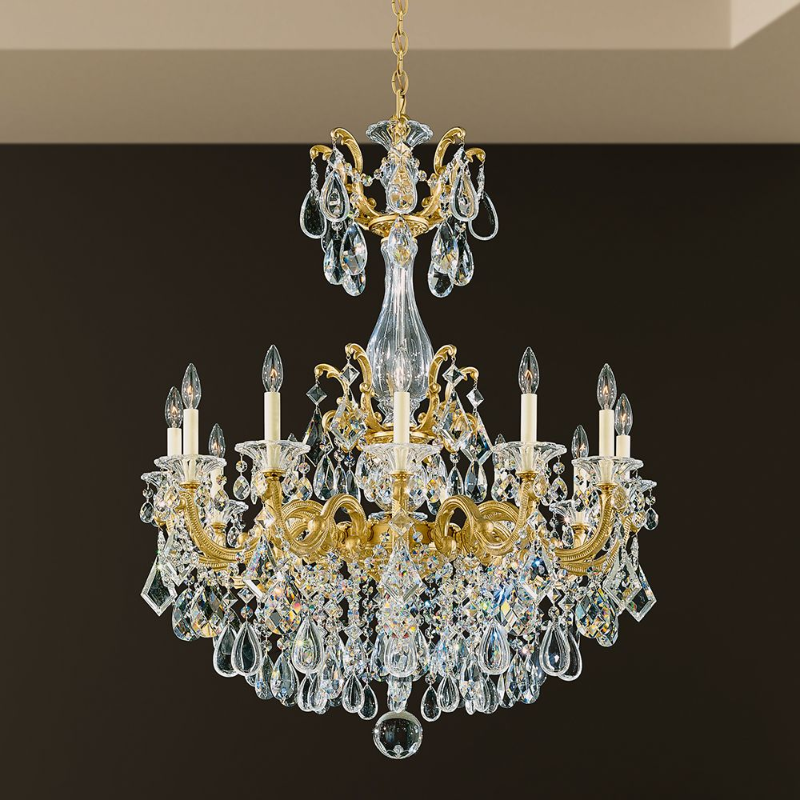 Aria 5011 La Scala 12-lt 33" Chandelier