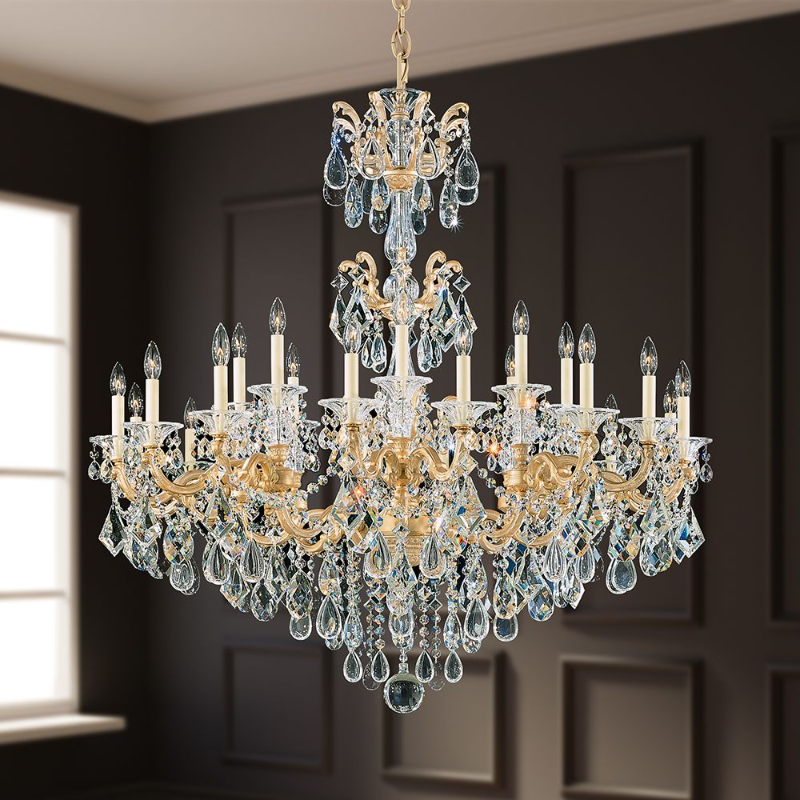 Aria 5013 La Scala 24-lt 46" Chandelier