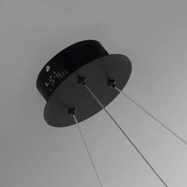 Leti Crystal Round Chandelier - Arialamps