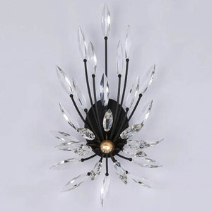 Lily Starburst Crystal Sputnik Wall Sconce - Arialamps