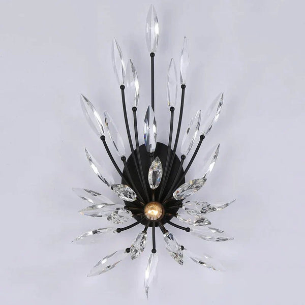 Lily Starburst Crystal Sputnik Wall Sconce - Arialamps