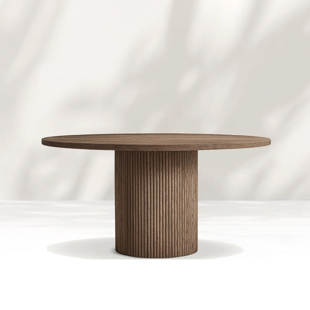 Mulho Round Wood Dining Table