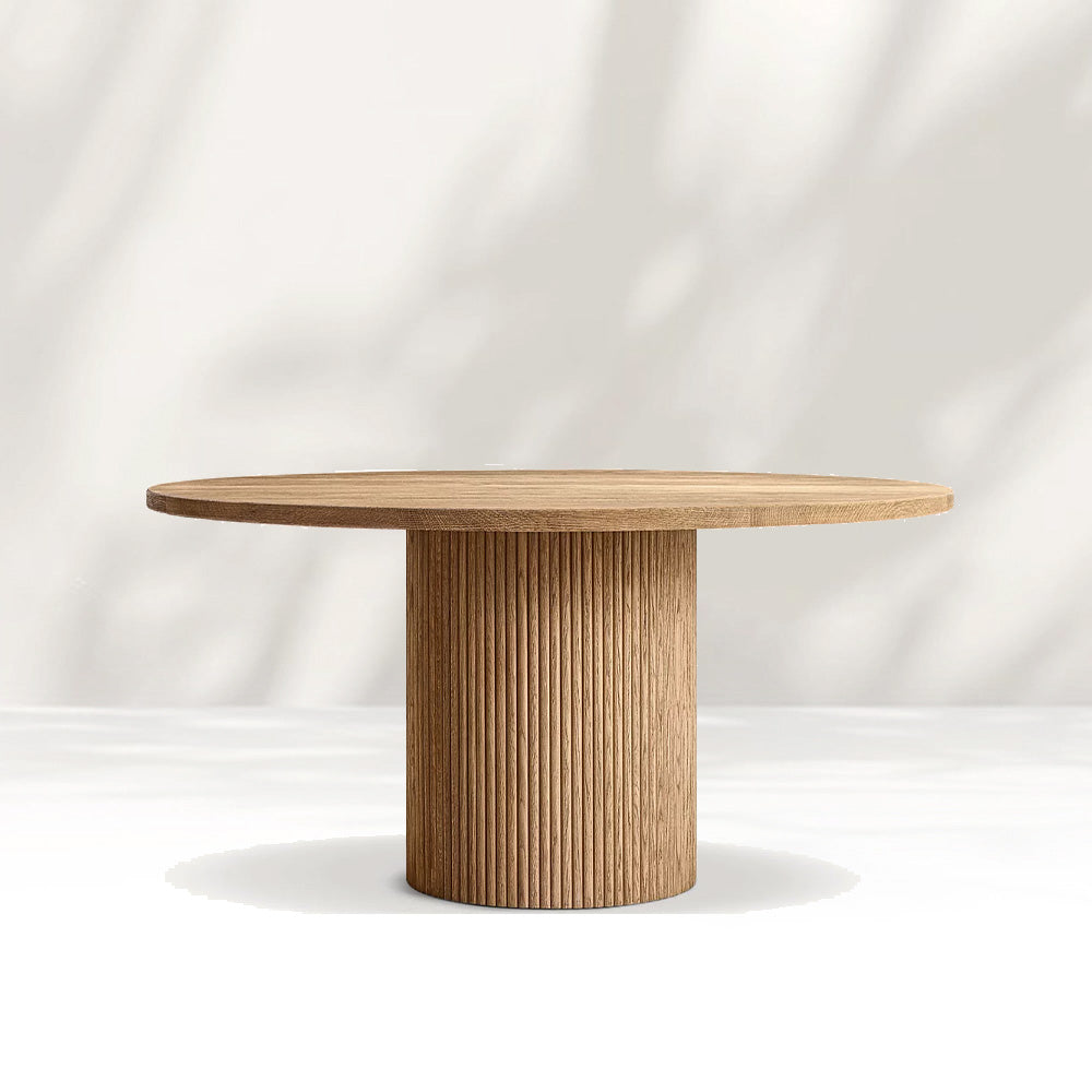 Mulho Round Wood Dining Table