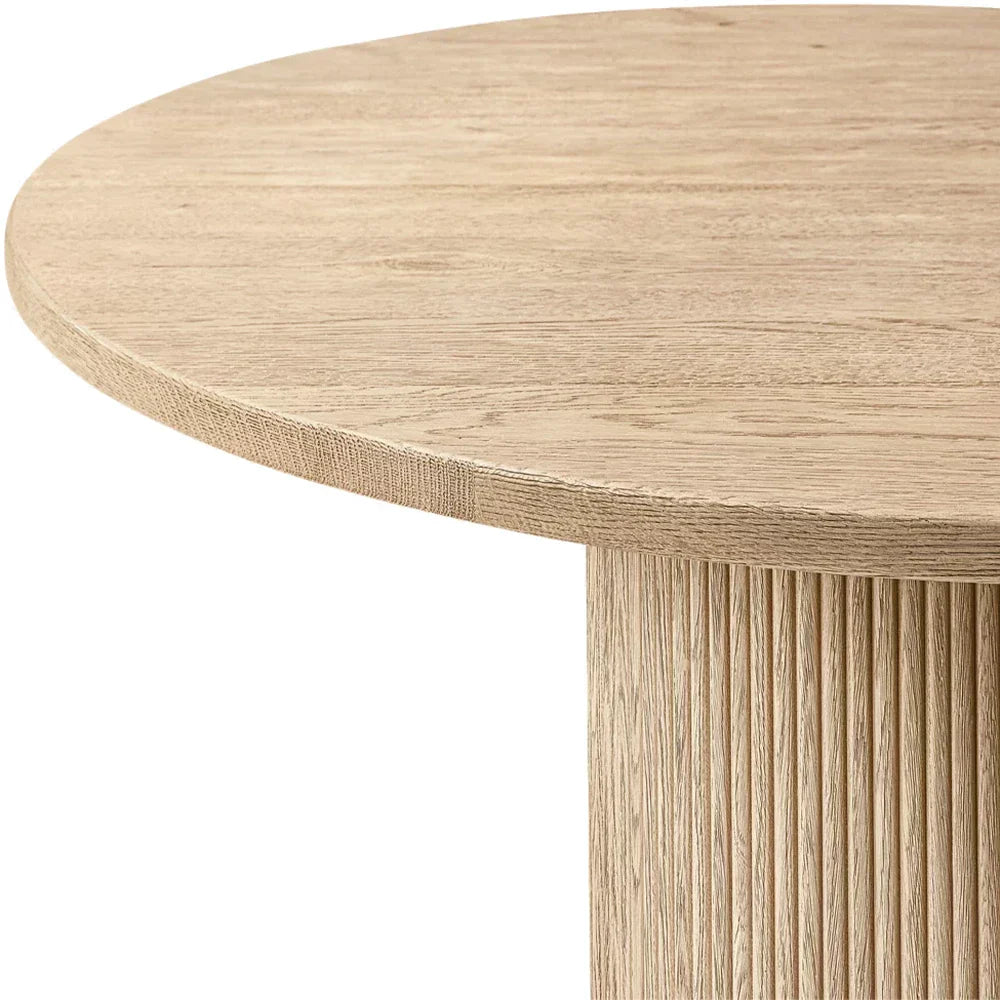 Mulho Round Wood Dining Table
