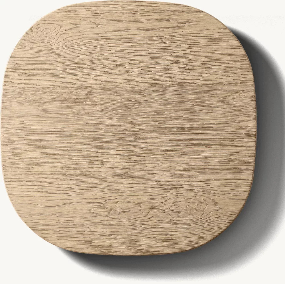Mulho Wood Square Side Table