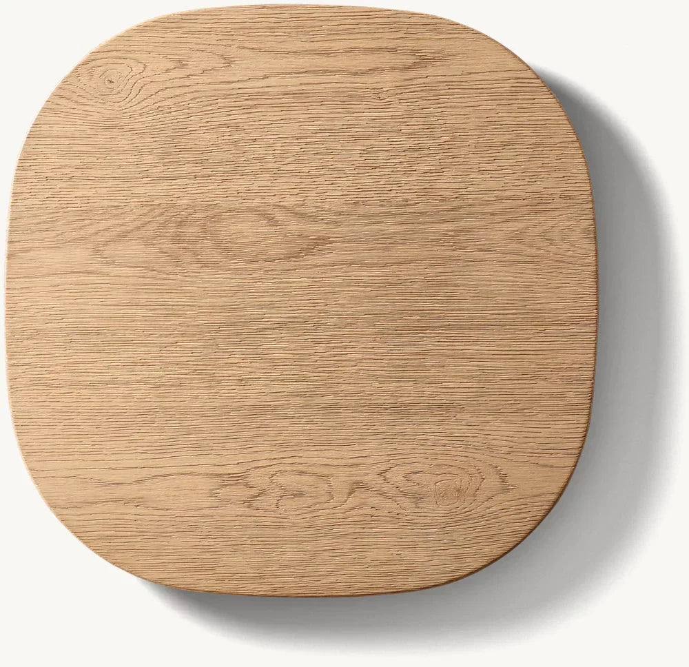 Mulho Wood Square Side Table