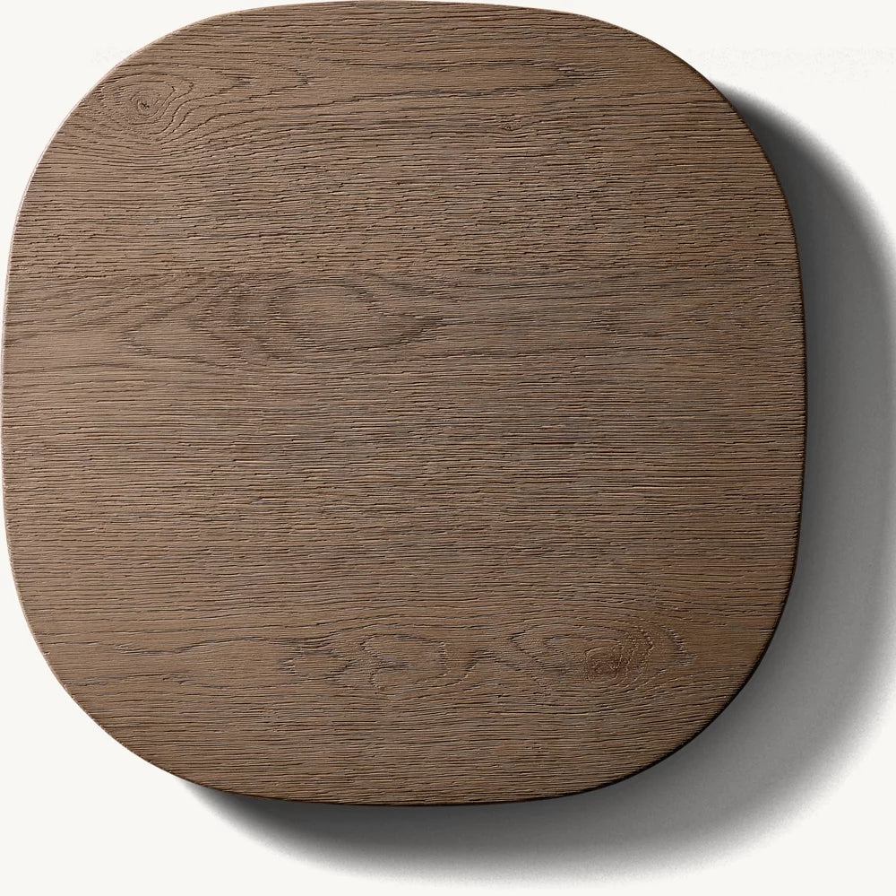 Mulho Wood Square Side Table