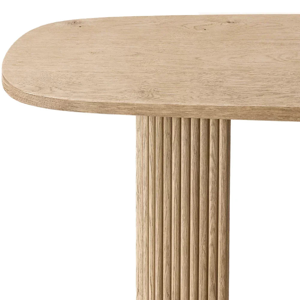 Mulho Plank Wood Console Table