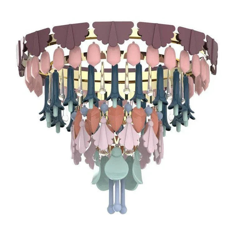 Lladro Seasons Chandelier-Sunrise-Small-