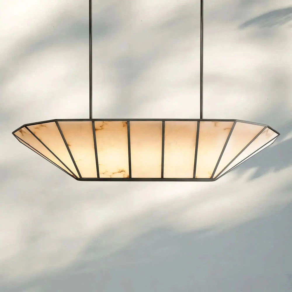 Lucette Linear Chandelier 52" 74" - Arialamps
