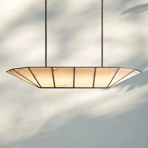 Lucette Linear Chandelier 52" 74" - Arialamps