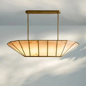 Lucette Linear Chandelier 52" 74" - Arialamps