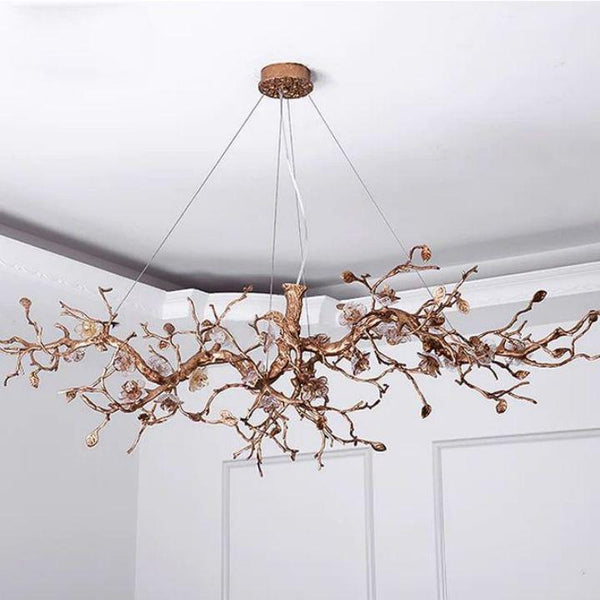 Luxury Flower Tree Branch Chandelier-chandeliers for dining room,chandeliers for stairways,chandeliers for foyer,chandeliers for bedrooms,chandeliers for kitchen,chandeliers for living room-Arialamps