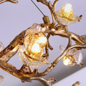 Luxury Flower Tree Branch Chandelier-chandeliers for dining room,chandeliers for stairways,chandeliers for foyer,chandeliers for bedrooms,chandeliers for kitchen,chandeliers for living room-Arialamps