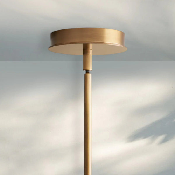 Lyla Pendant Modern Alabaster Pendant for Staircase Foyer-Arialamps