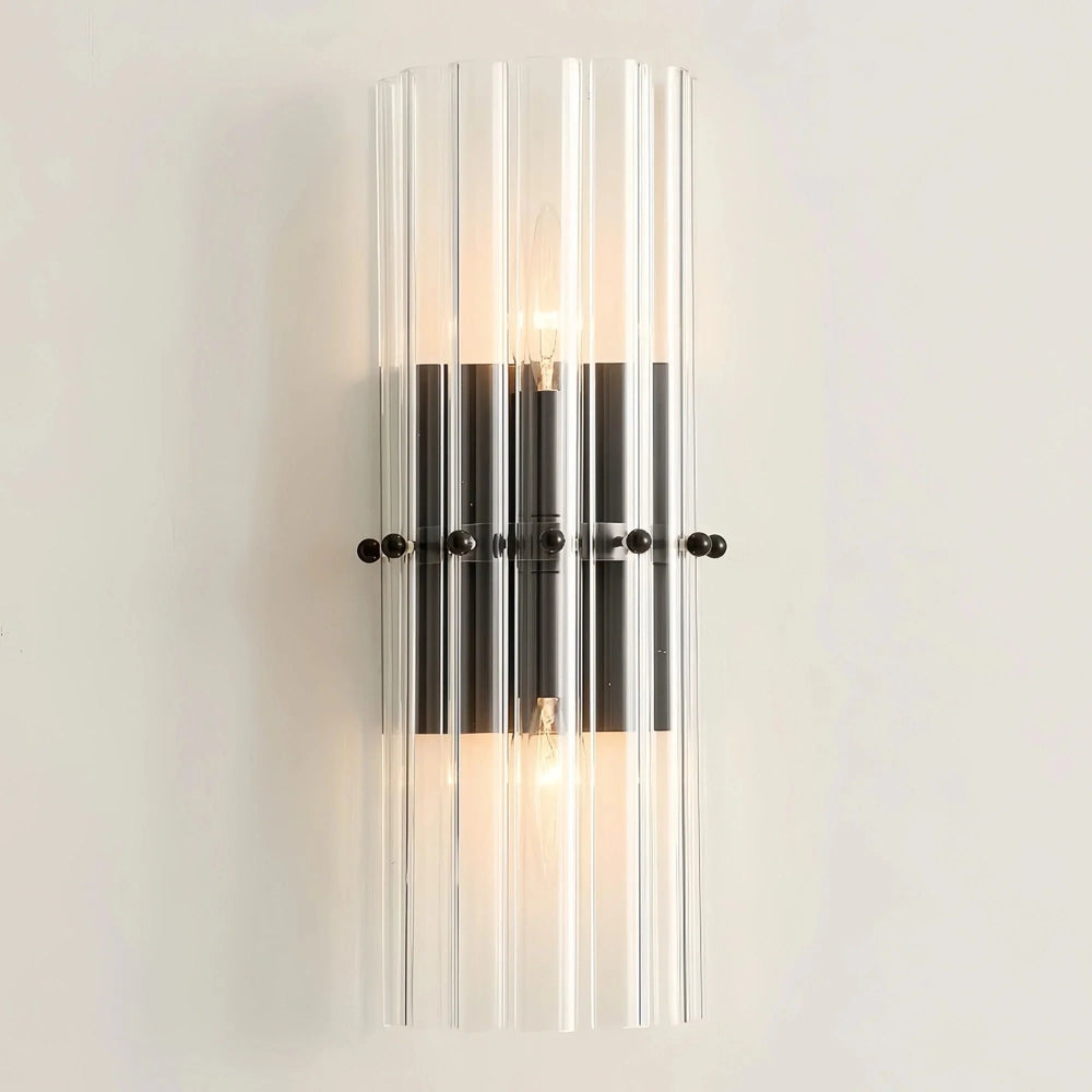 Mallory Glass Wall Sconce - Arialamps