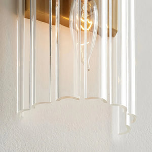 Mallory Glass Wall Sconce - Arialamps