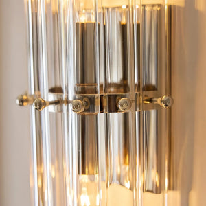 Mallory Glass Wall Sconce - Arialamps