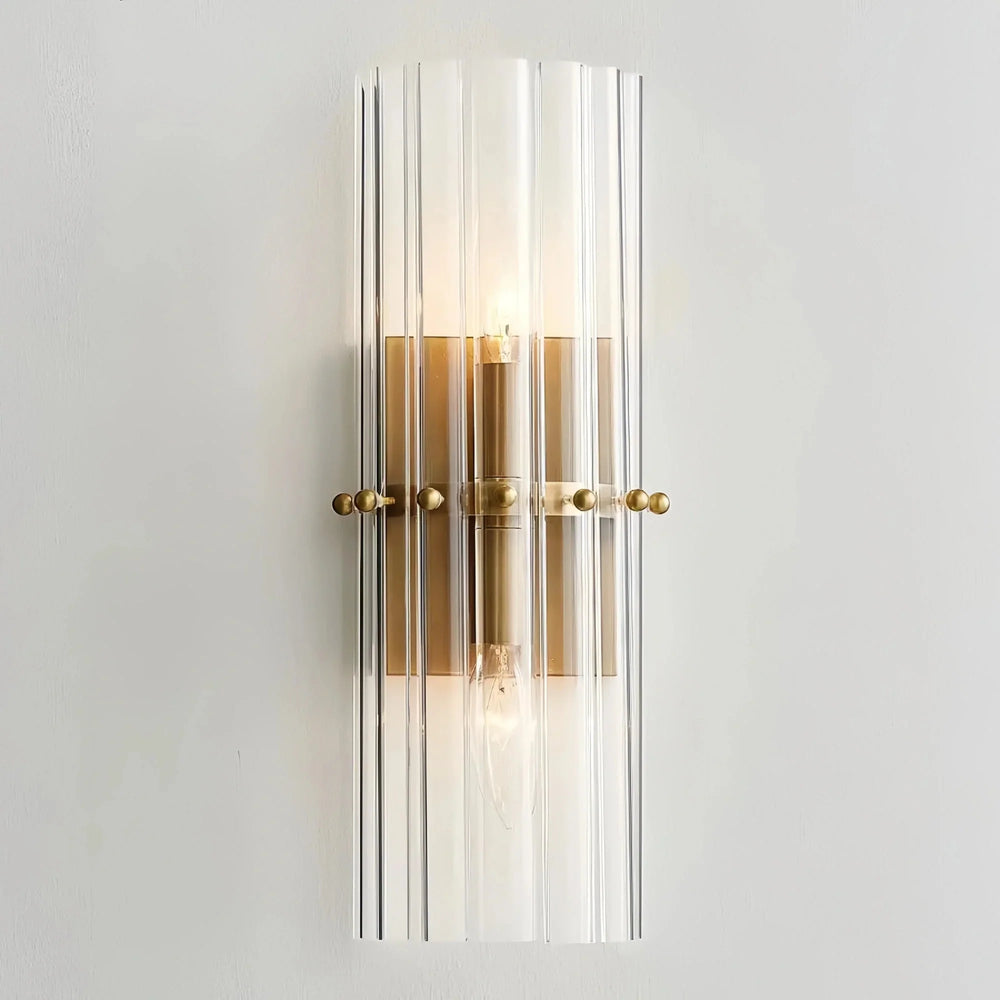 Mallory Glass Wall Sconce - Arialamps