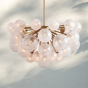 Mandoza Chandelier 19/37 Light-Lighting-37 LIGHT-Brass-Arialamps