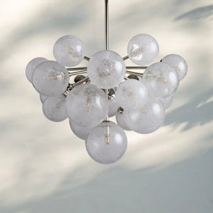 Mandoza Chandelier 19/37 Light-Lighting-19 LIGHT-Nickel-Arialamps