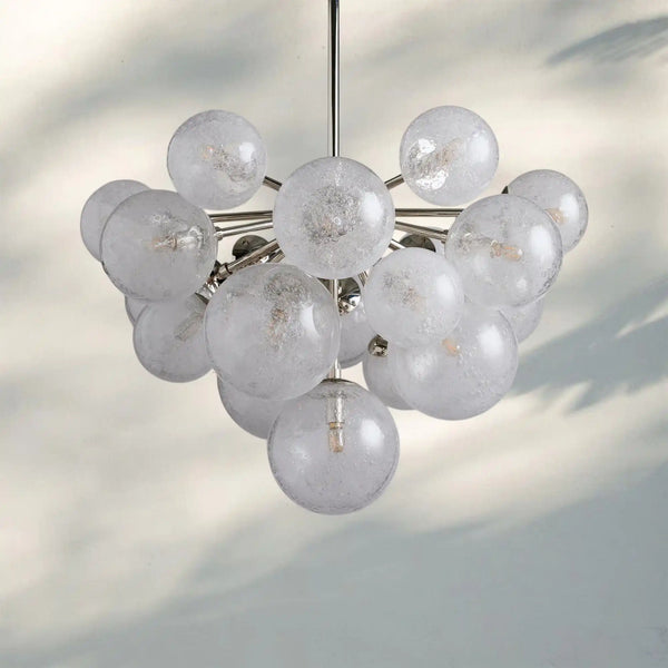 Mandoza Chandelier 19/37 Light-Lighting-19 LIGHT-Nickel-Arialamps