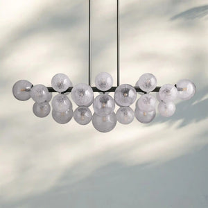 Mandoza Linear Chandelier-Lighting-Arialamps