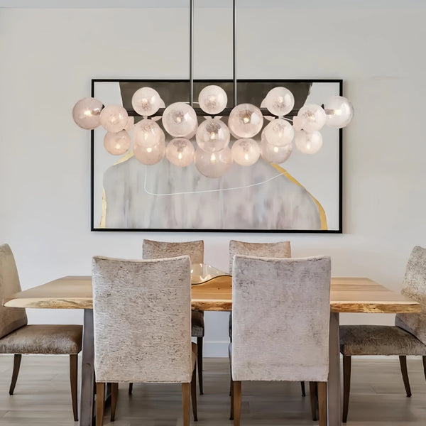 Mandoza Linear Chandelier-Lighting-Arialamps