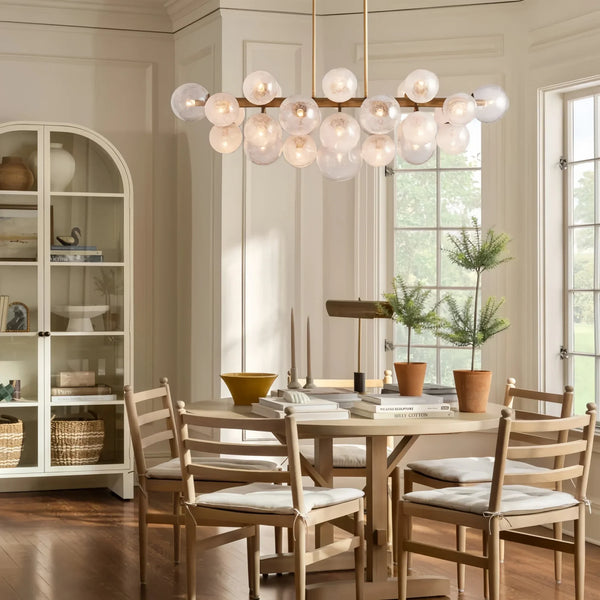 Mandoza Linear Chandelier-Lighting-Arialamps