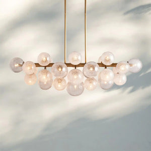 Mandoza Linear Chandelier-Lighting-Arialamps