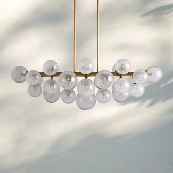 Mandoza Linear Chandelier-Lighting-Arialamps
