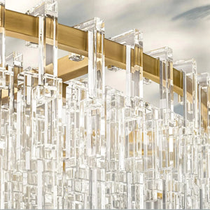 Marigan K9 Crystal Round Chandelier for Living Room-