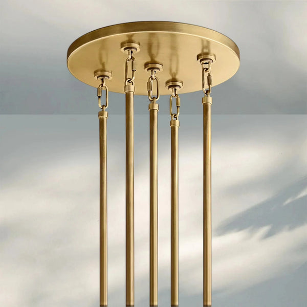 Marigan K9 Crystal Round Chandelier for Living Room-