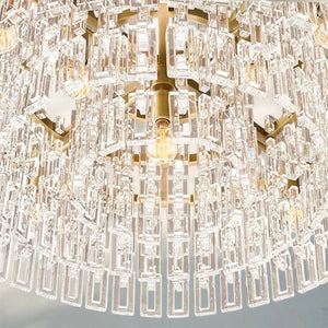 Marigan K9 Crystal Round Chandelier for Living Room-