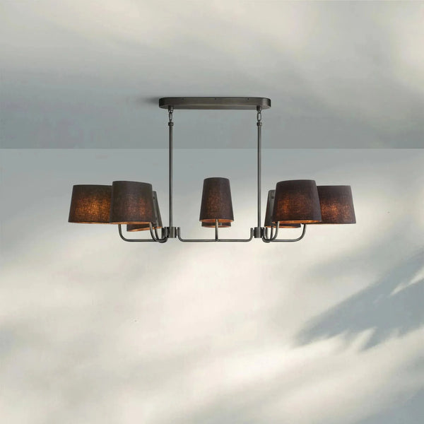 Martinean Linear Chandelier 54" 72" - Arialamps