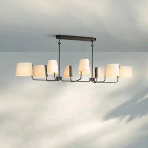 Martinean Linear Chandelier 54" 72" - Arialamps