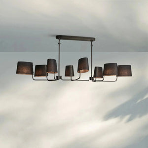 Martinean Linear Chandelier 54" 72" - Arialamps