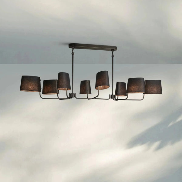 Martinean Linear Chandelier 54" 72" - Arialamps