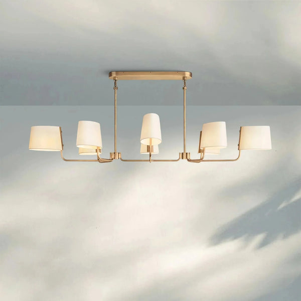 Martinean Linear Chandelier 54" 72" - Arialamps