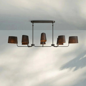 Martinean Linear Chandelier 54" 72" - Arialamps