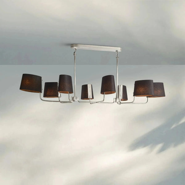 Martinean Linear Chandelier 54" 72" - Arialamps