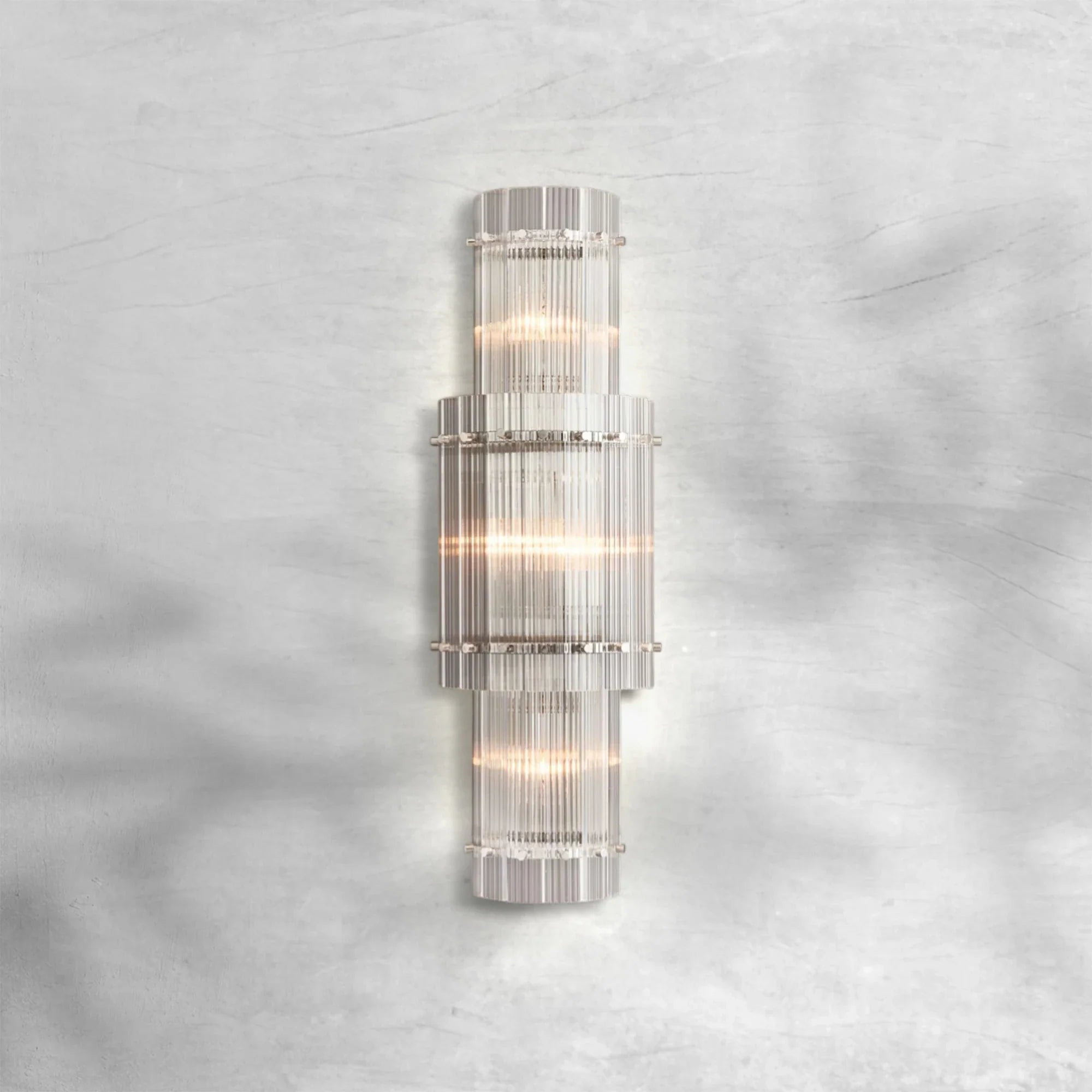 Sun Marcus Glass Grand Round Sconce