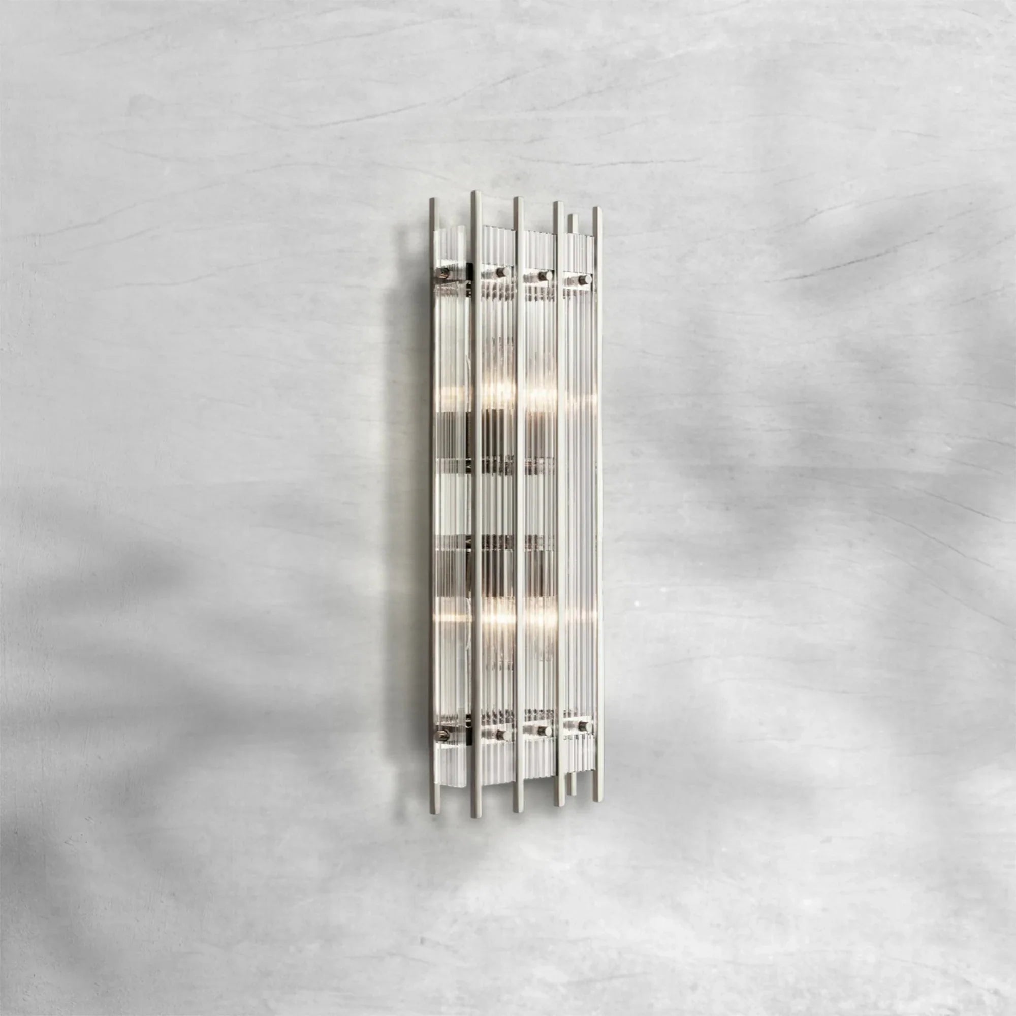 Sun Marcus Glass Grand Rectangular Sconce
