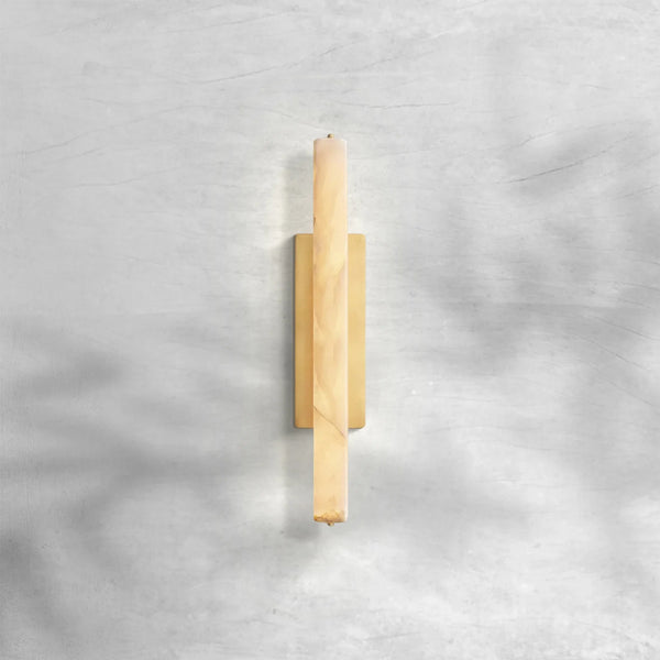 Auduban Alabaster Single Sconce - Arialamps