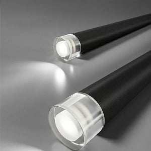 Minimalism Foyer Staircase Chandelier Ceiling Pendant Lighting Fixture For Living Room Entryway In Gold/ Black Finish - Arialamps