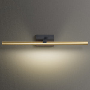 Modern Brass LED Wall-Mounted Vanity Light for Bathroom Mirrors