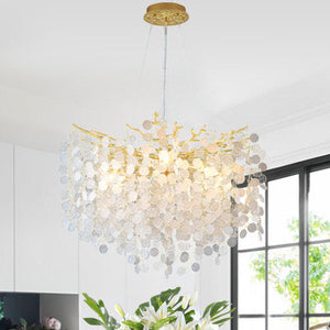Michelli Modern Crystal Tree Branch Chandelier for Living Room