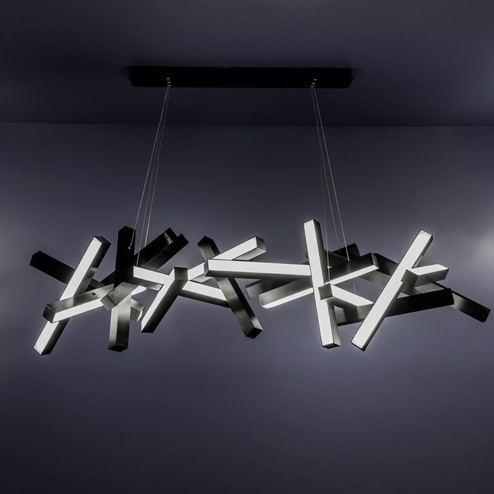 Chaos LED Linear Chandelier